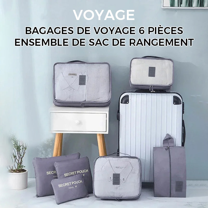 🌈🔥Ensemble organisateur de voyage 7 pièces🔥