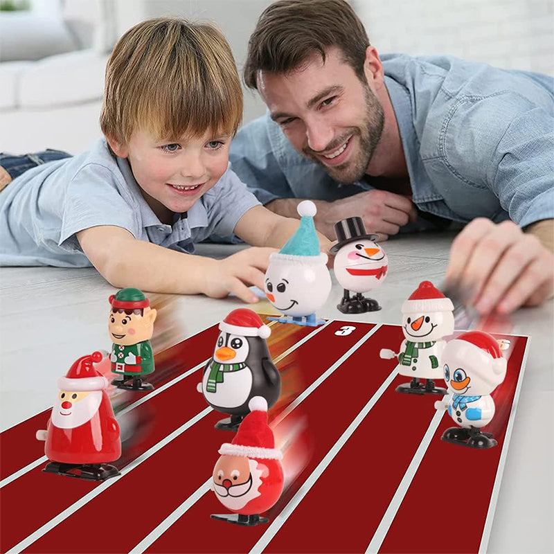 Jouets de Noël en forme d'horloge