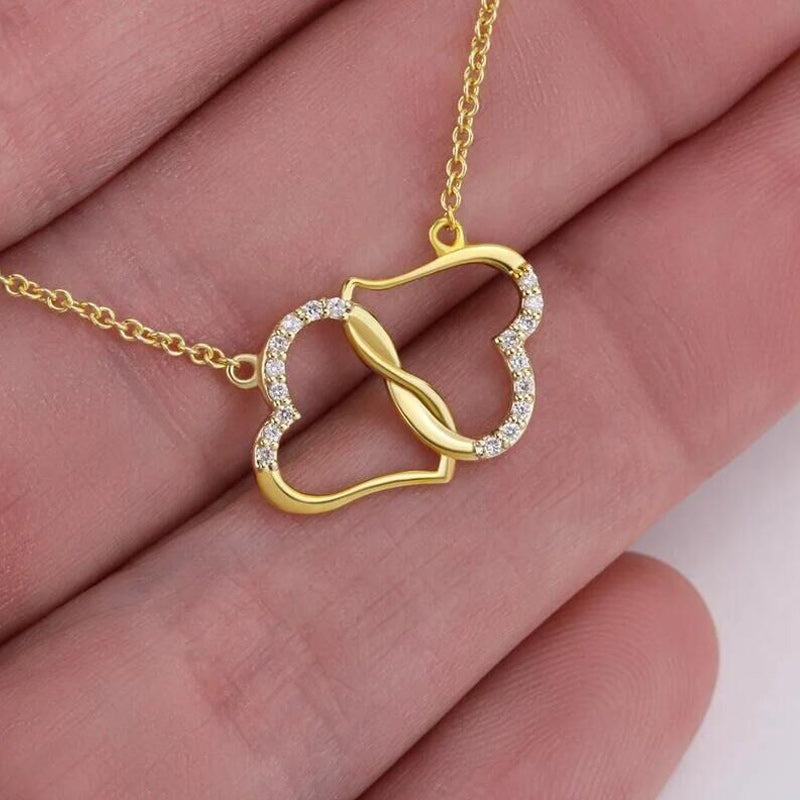 Collier Boucle Coeur Saint Valentin