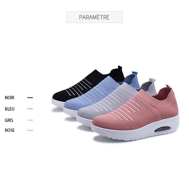 Femme Chaussures en Mesh de Sports Légères Casual Respirantes