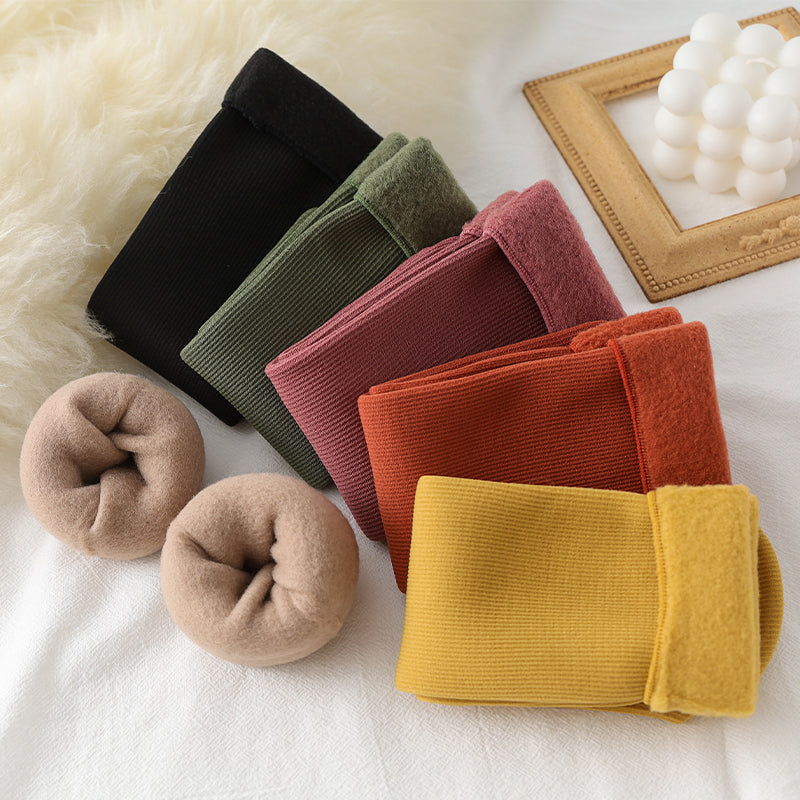 đ„Chaussettes d'Hiver avec Doublure en Peluche