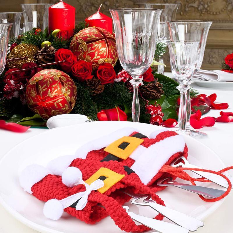 Costume de Père Noël de Porte-Couverts Décoration