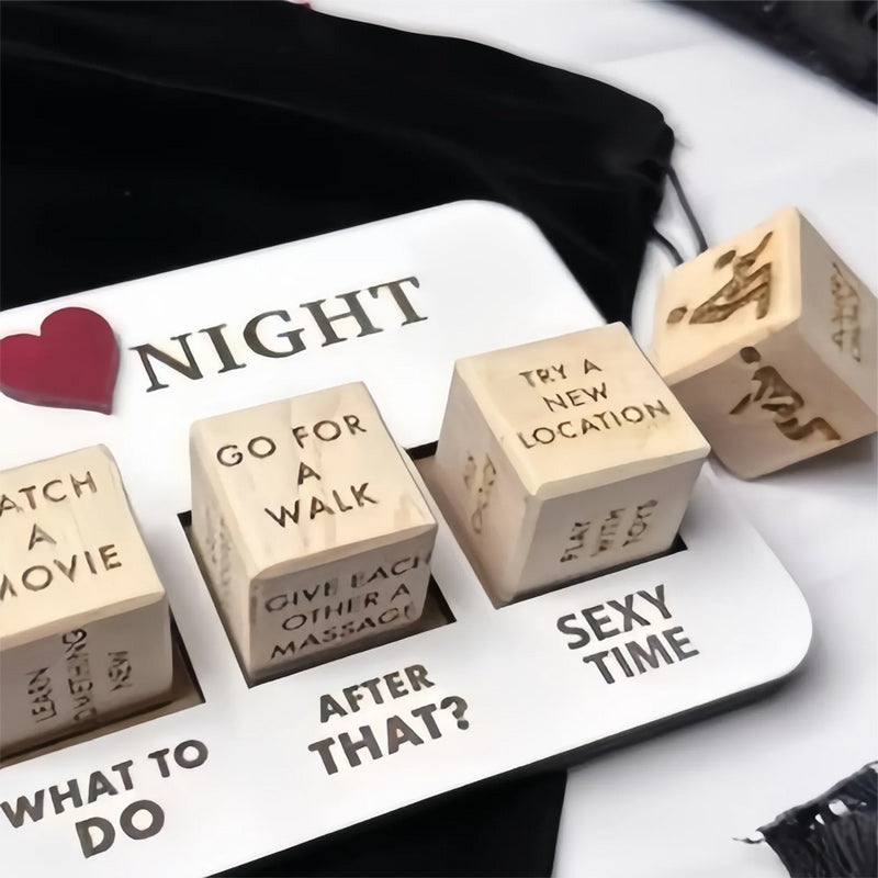 DĂ©s de nuit de date - đCadeau d'anniversaire