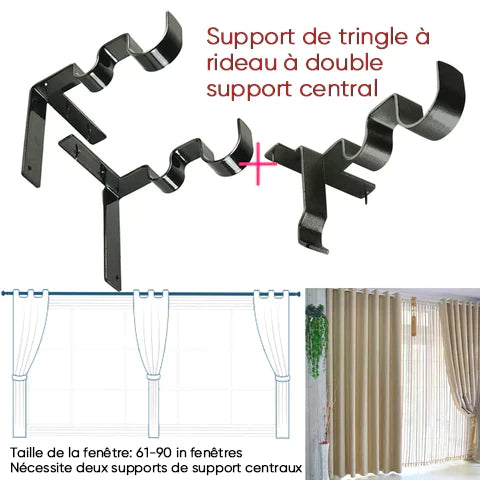 Supports de Tringle à Rideau