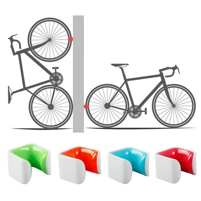 Porte-vélos Mural Intérieur en Plastique