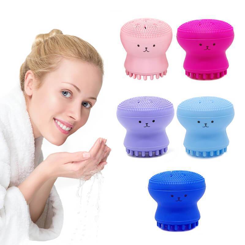 Brosse Nettoyante Visage en Silicone - 2 pièces