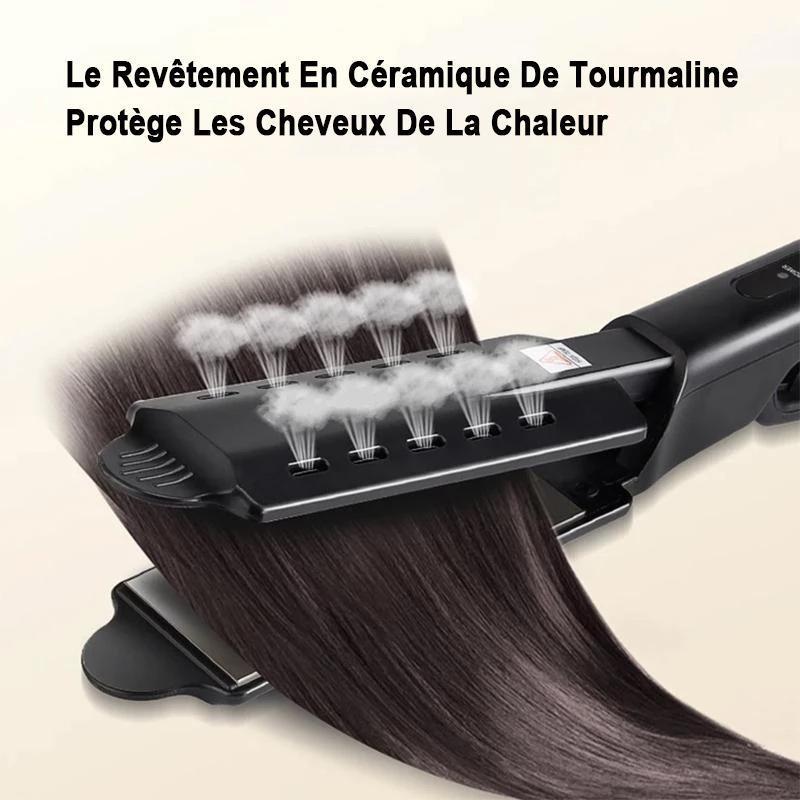 LISSAGE CHEVEUX IONIQUE FER PLAT CĂRAMIQUE TOURMALINE