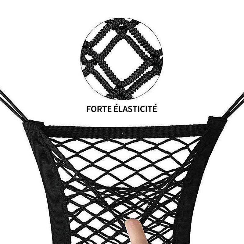 🚗Sac Filet de Rangement pour Voiture Organisateur pour Siège d'Auto