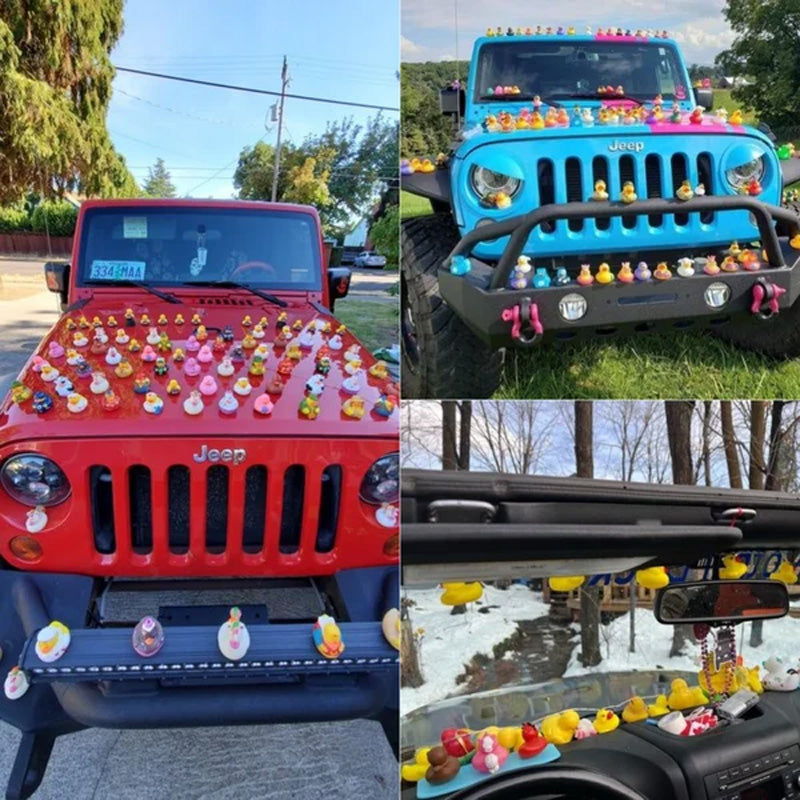 Poupée canard Jeep