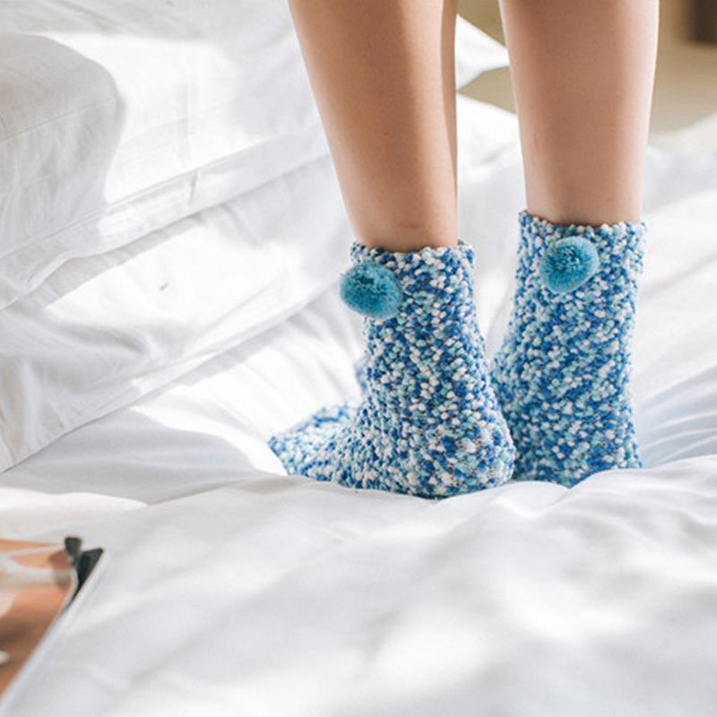 Pom Pom Cupcake Chaussettes