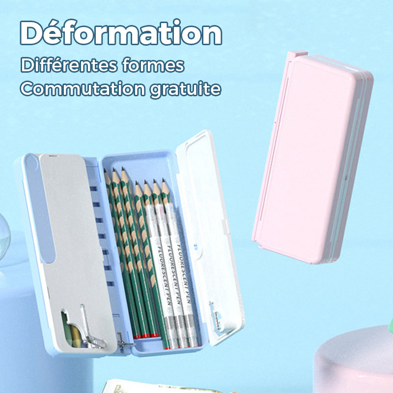 Porte-crayon pliable pour étagère
