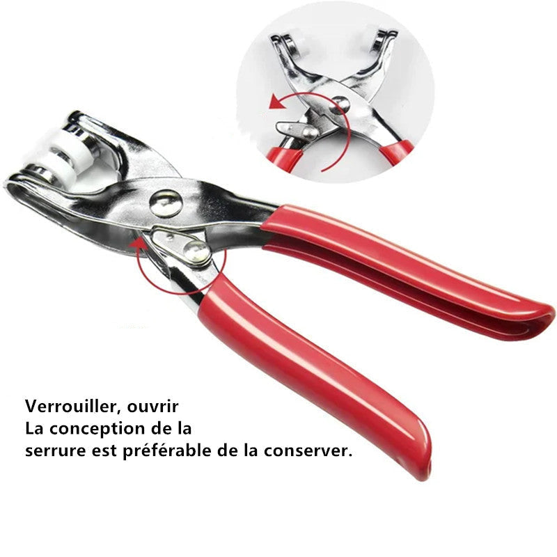 đ§”Kit de boutons-pression en mĂ©tal