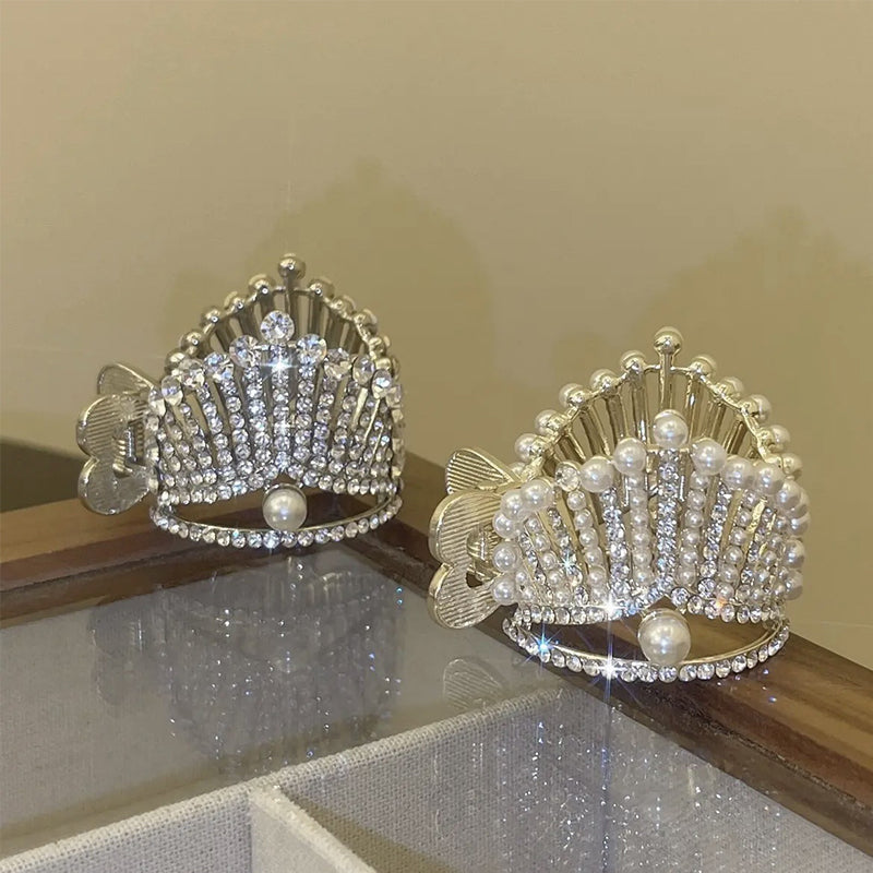 Clip de saisie de strass de couronne