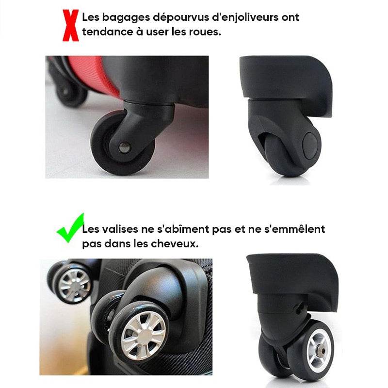 Coffre à bagages Protège-roues