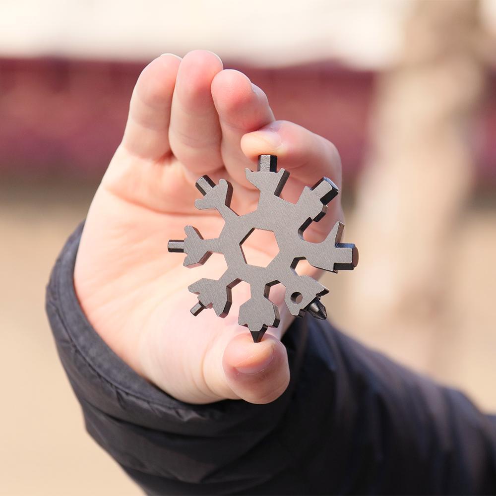 🔥🔥Saker® 18-in-1 Flocon de Neige Multi-outil Coffret Cadeau