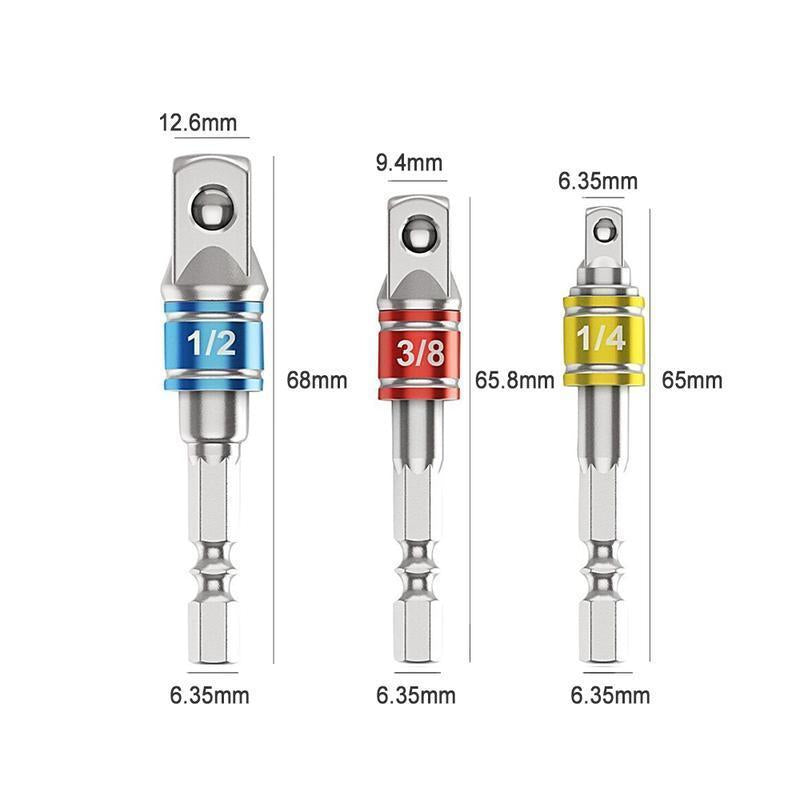 DOMOM Perceuse à Percussion En Métal Drill Power Bits