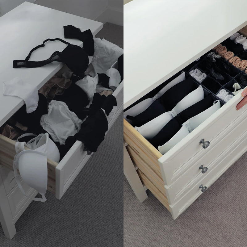 Ensemble de boîtes de rangement pour sous-vêtements