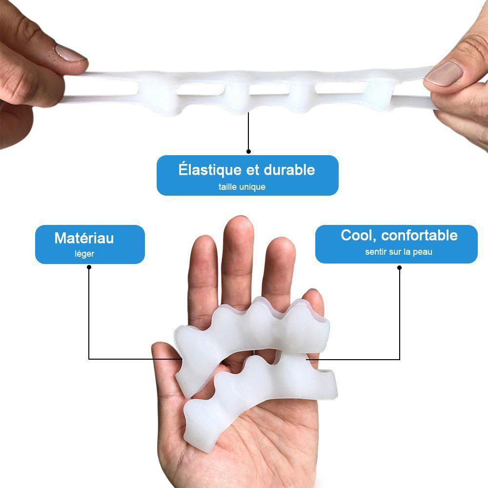 Silicone Orteil Correcteur Et Séparateur