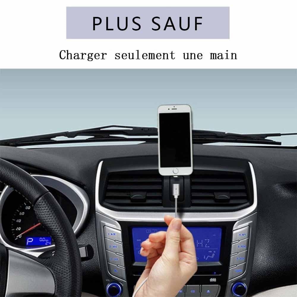 Cable Magnétique Pour Iphone, Android Et Type-c