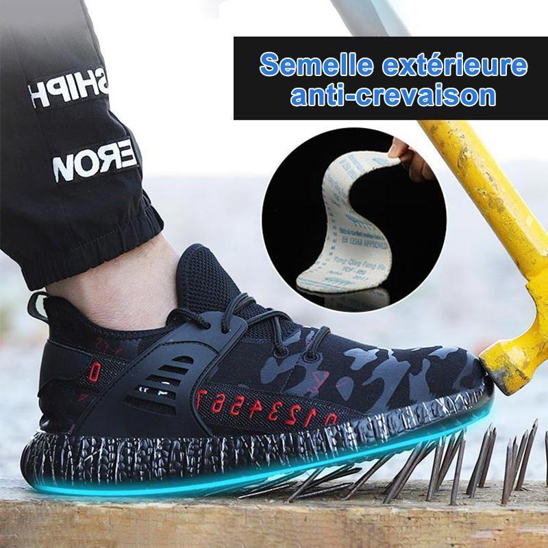 Chaussures de Sécurité Respirantes Camouflées