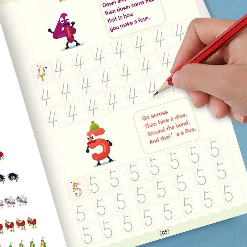 👨👶👦Cahier d'Exercice d'Écriture pour Enfant d'Âge Préscolaire