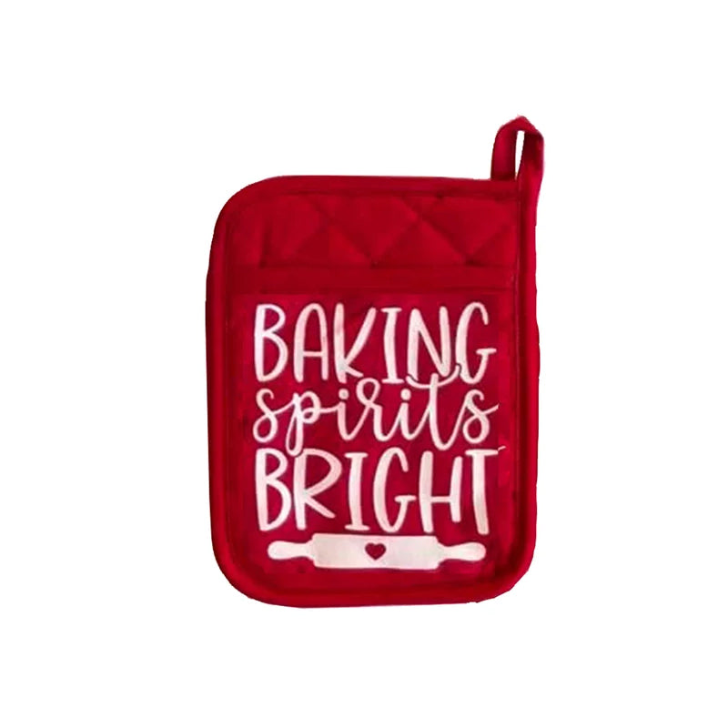 Kit de cuisson sur support de casseroles de Noël