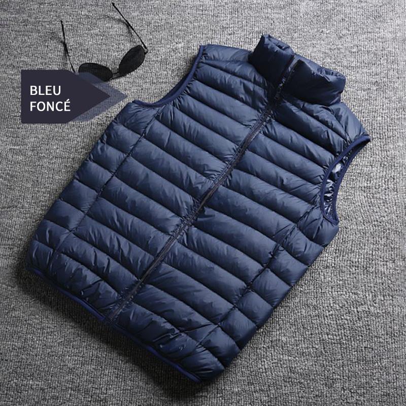 Gilet de Duvet Léger Chaud