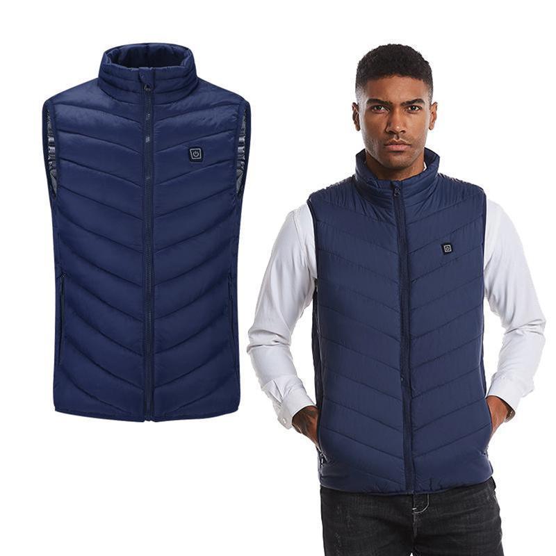 Hommes Chauffé Gilet Isolé Veste