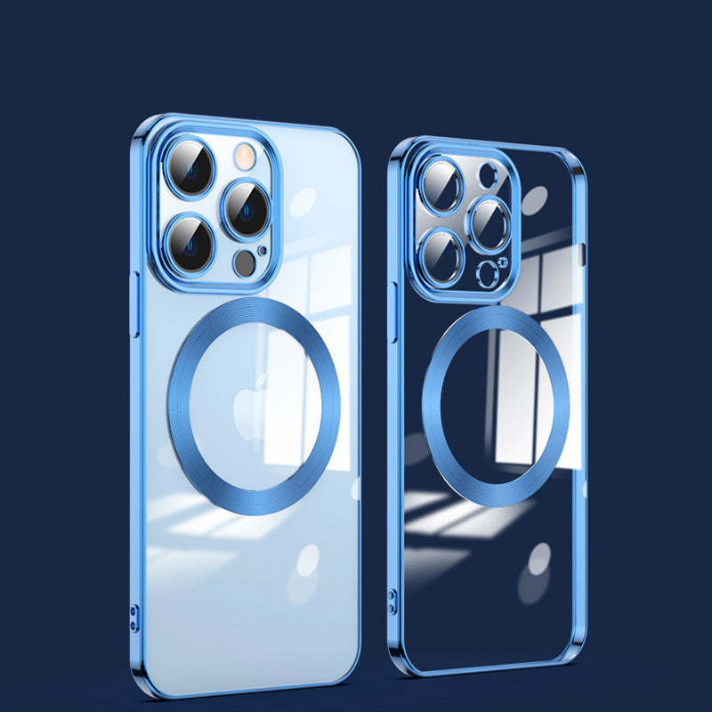 Galvanoplastie Charge magnétique sans fil Coque et skin iPhone