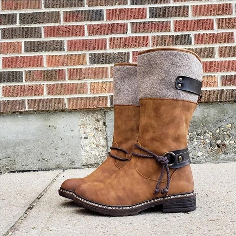 Bottes mi-Mollet pour Dames