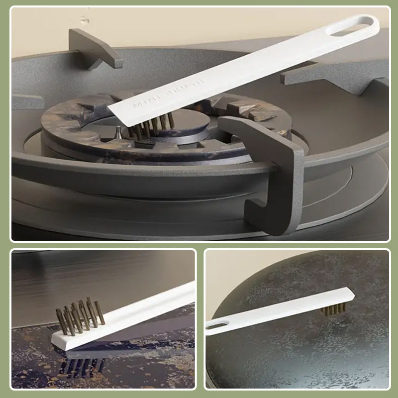 Brosse à récurer liquide 2 en 1