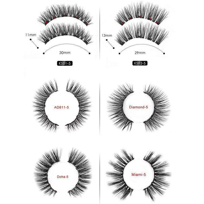 Eye-Liner et Faux Cils Magnétiques Imperméables
