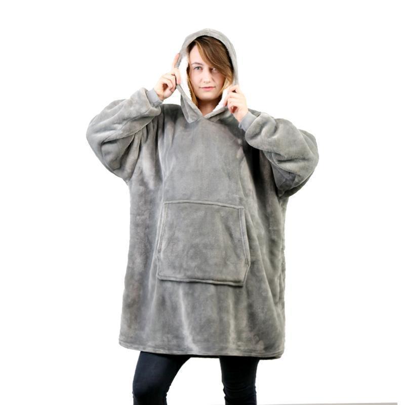 Le Plaid-Sweat Ă Capuche pour Adults & Enfants