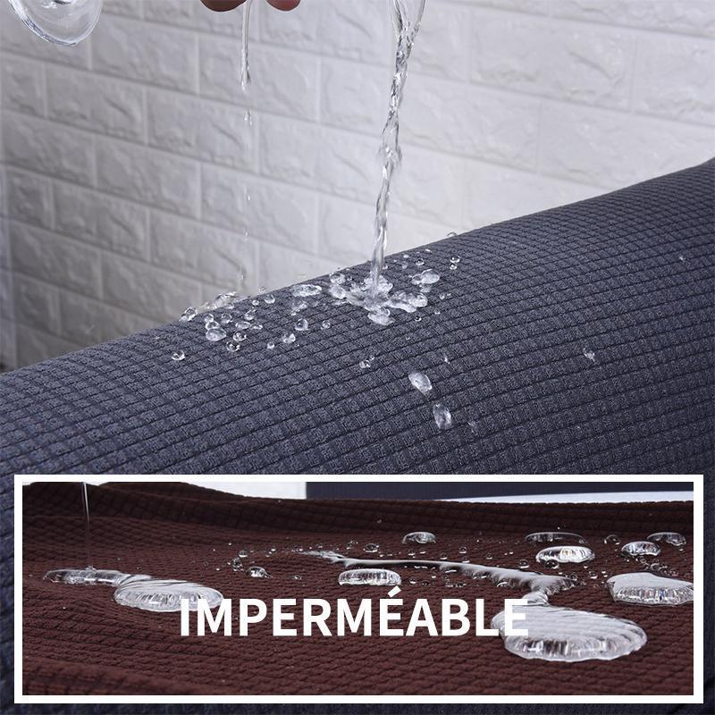 Housse de Canapé Élastique Universelle Imperméable 8 couleurs