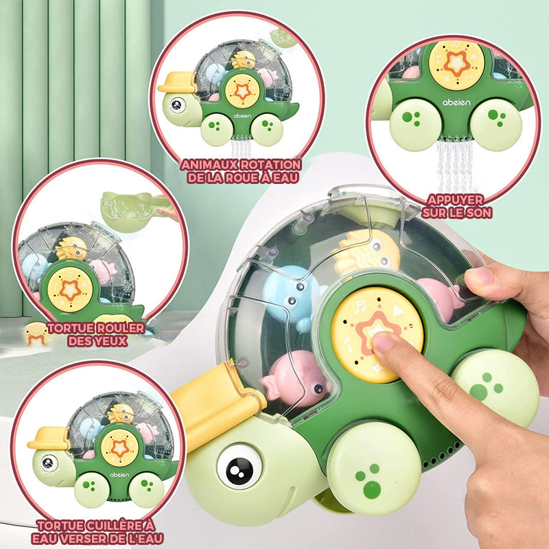 Jouet Tortue de Bain pour Bébé