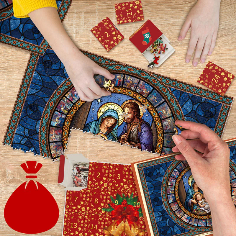 Puzzle 1000 pièces - Scène de la Nativité