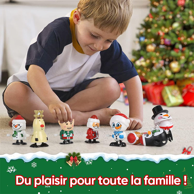 Jouets de Noël en forme d'horloge