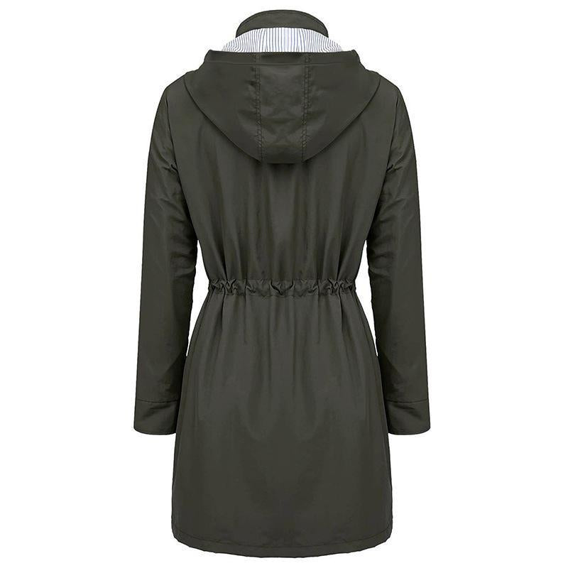 Manteau à capuche pour femme