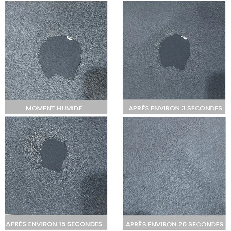 Tampon absorbant pour robinet de boue de diatomée