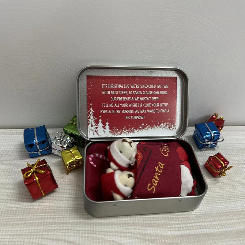 Cadeau de Noël ours en peluche