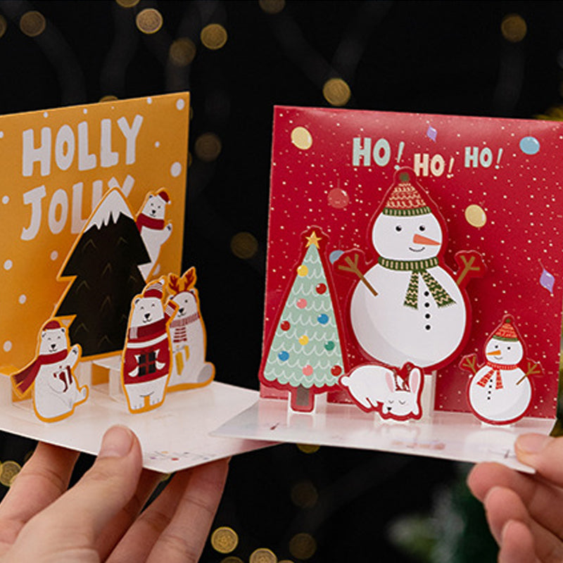 Cartes de Noël 3D