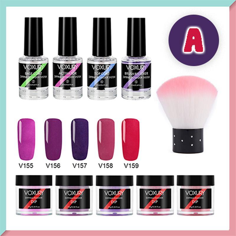 Kit de poudre pour tremper les ongles