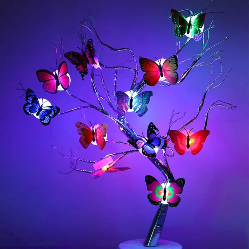🦋Veilleuse 3D LED Papillon Décoration