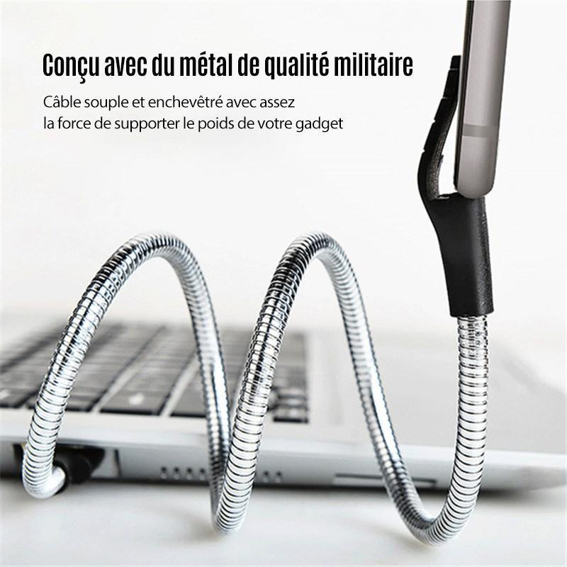 Câble de données de Chargement de Paume variée pour Apple, Android, Type-c