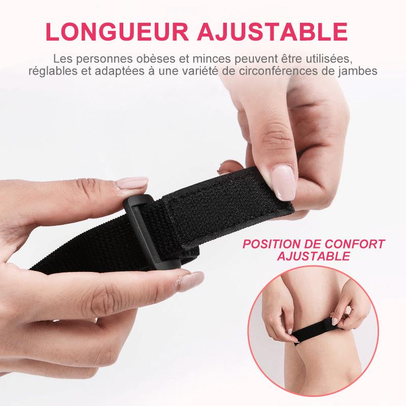 Sangle antidérapante pour bottes au genou