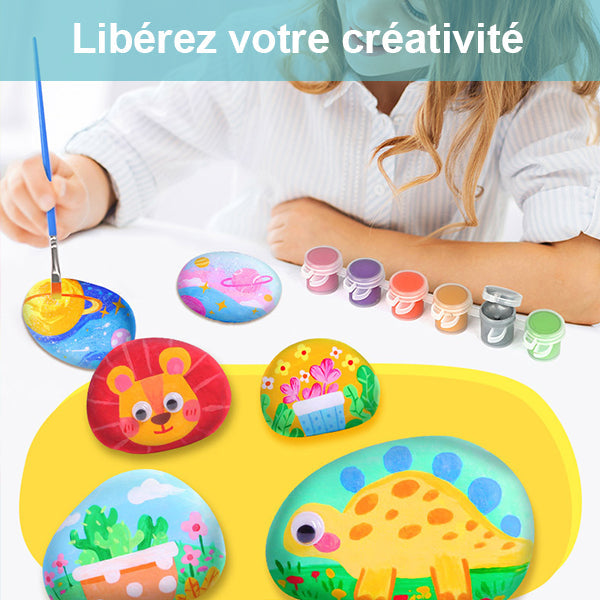 Graffiti peinture sur pierre
