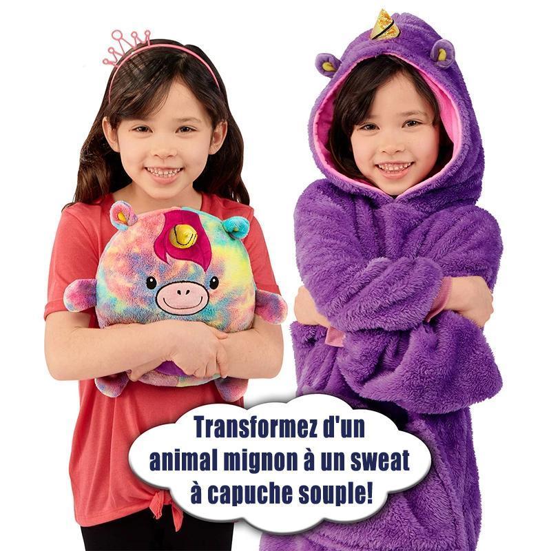 Sweat Ă Capuche de Couverture pour Enfants