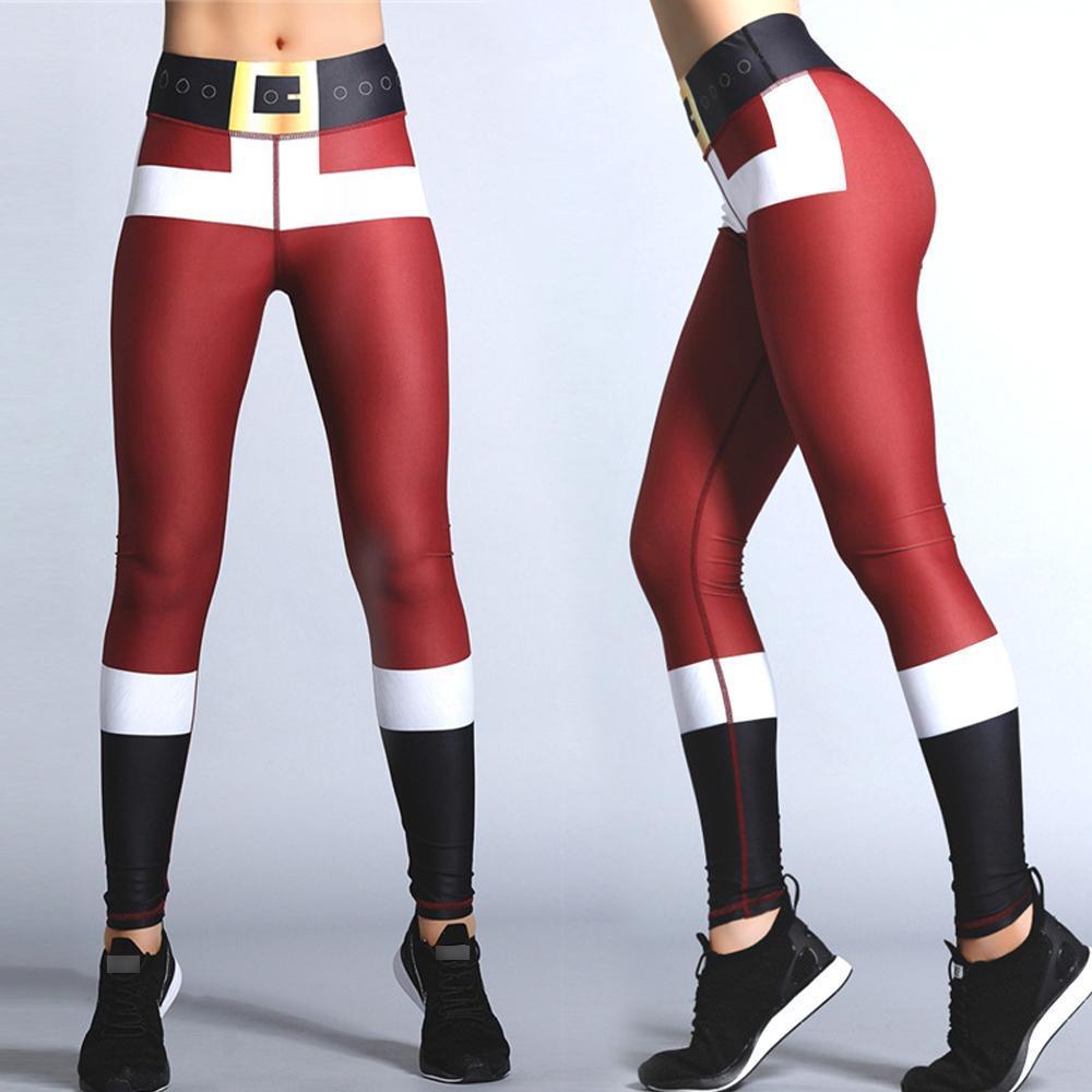 Pantalon à rayures de Noël