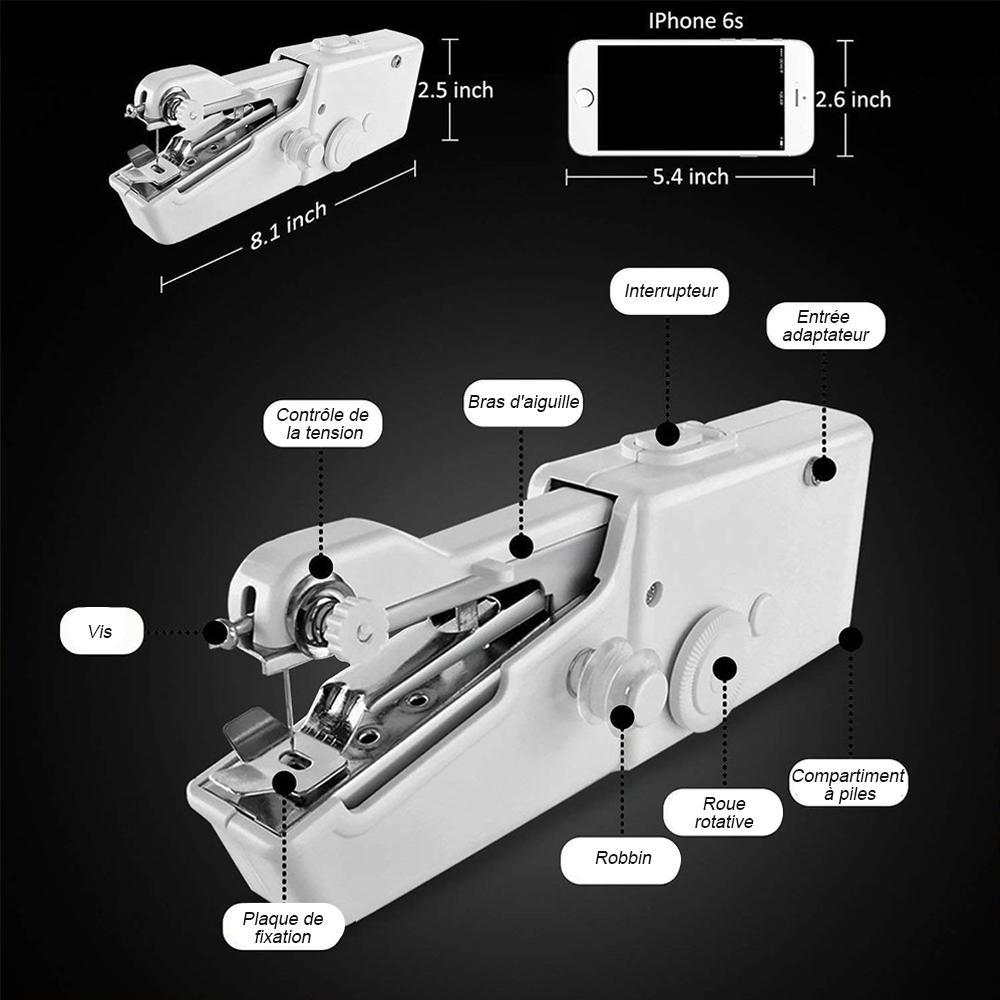 đ„Promotion dernier jour 50%-Mini Machine Ă Coudre Portable
