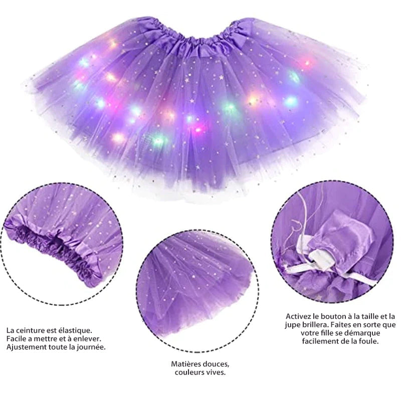 ✨Jupe Tutu LED Magique et Lumineuse✨